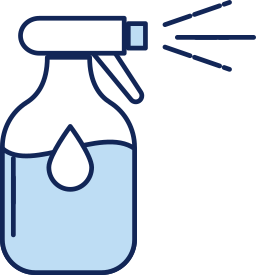 Un vaporisateur d'eau.